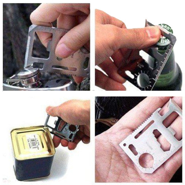 Tactical Army Knife Card Life-saving Multifunctional Tool Card Outdoor - GhillieSuitShop