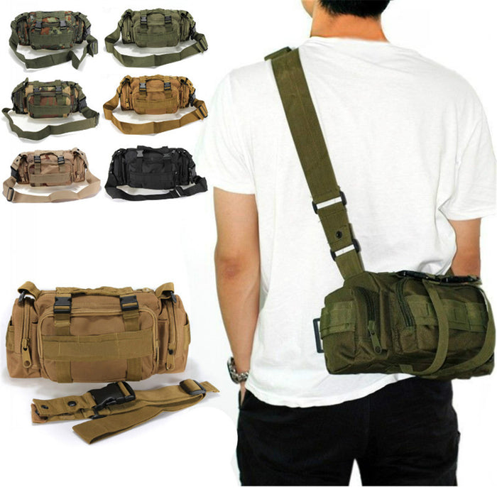Tactical Military Camping Hiking Sport Bag Waist Pack - GhillieSuitShop