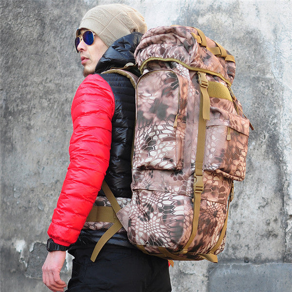 Tactical  Military Trekking Camping Hiking Rucksack Camouflage Backpack - GhillieSuitShop