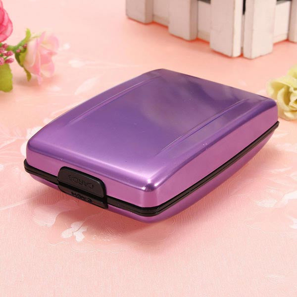 Waterproof Business ID Credit Card Money Metal Wallet Holder Case - GhillieSuitShop