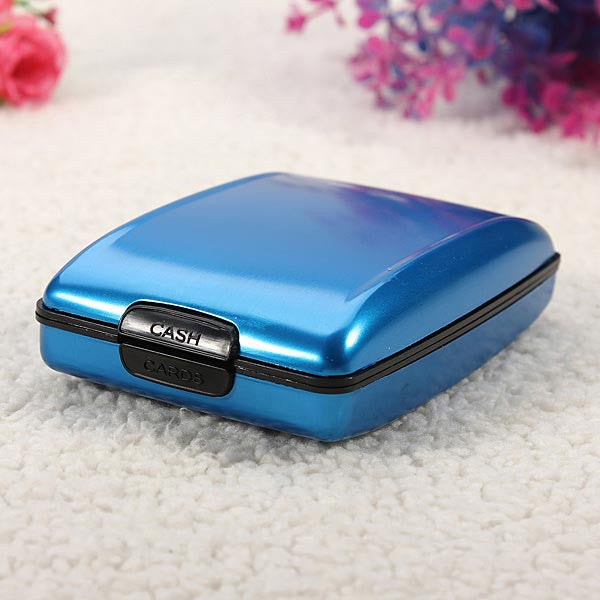 Waterproof Business ID Credit Card Money Metal Wallet Holder Case - GhillieSuitShop