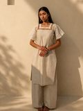 Ziya Kurta & Ori Pant Silk Set | Jhultaru